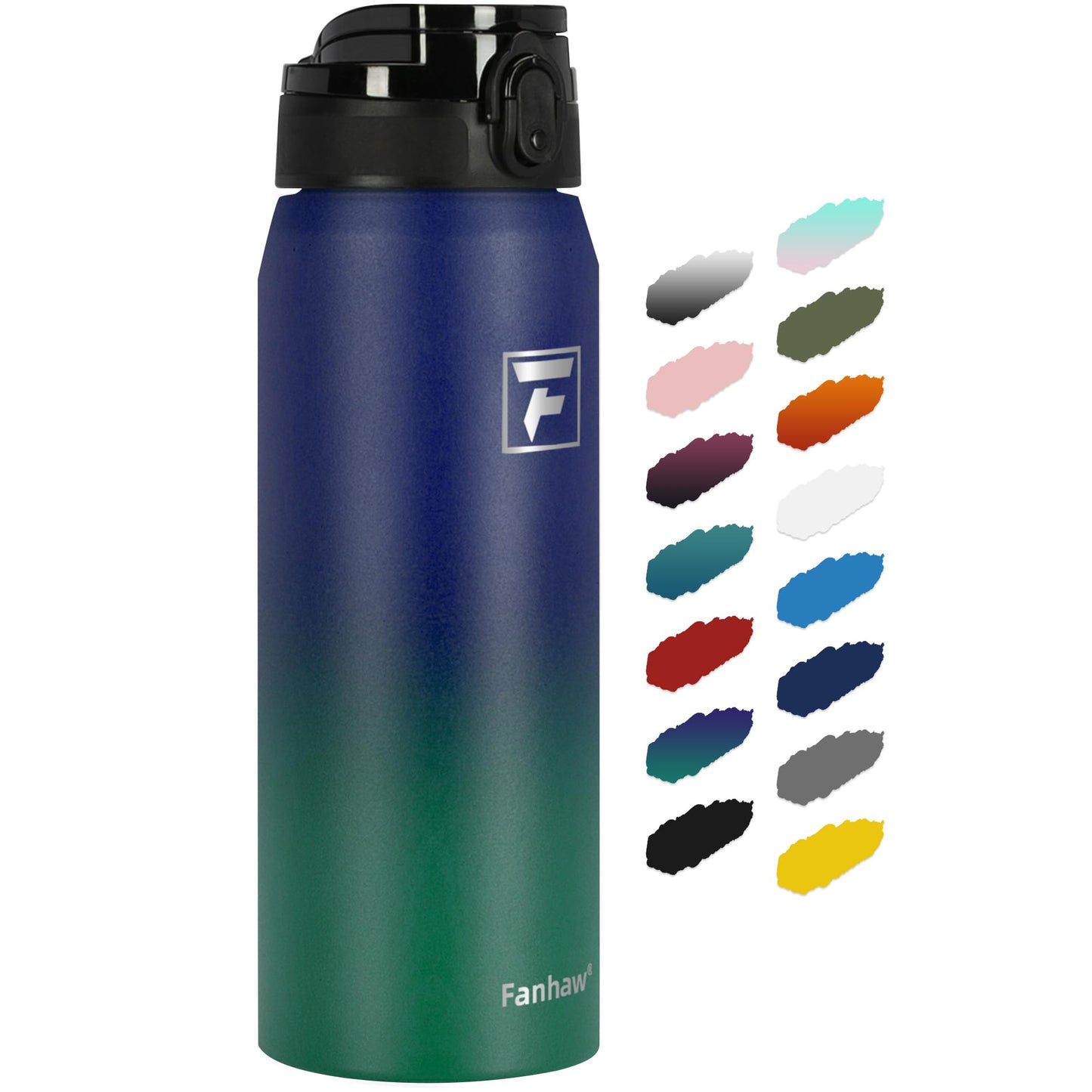 Fanhaw 20oz Insulated Water Bottle
