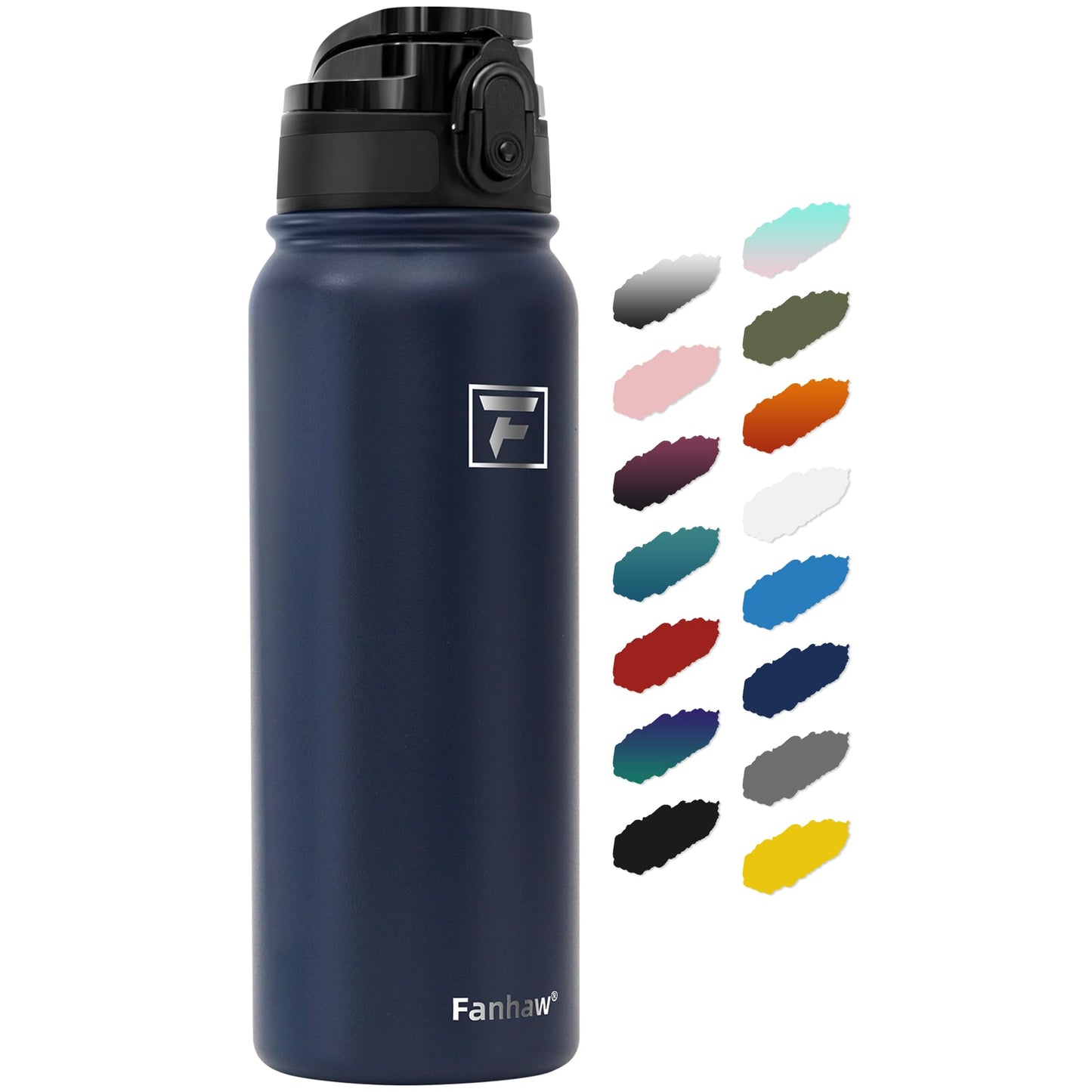 Fanhaw 20oz Insulated Water Bottle