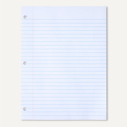 Amazon Basics Loose Leaf – 150 Sheets