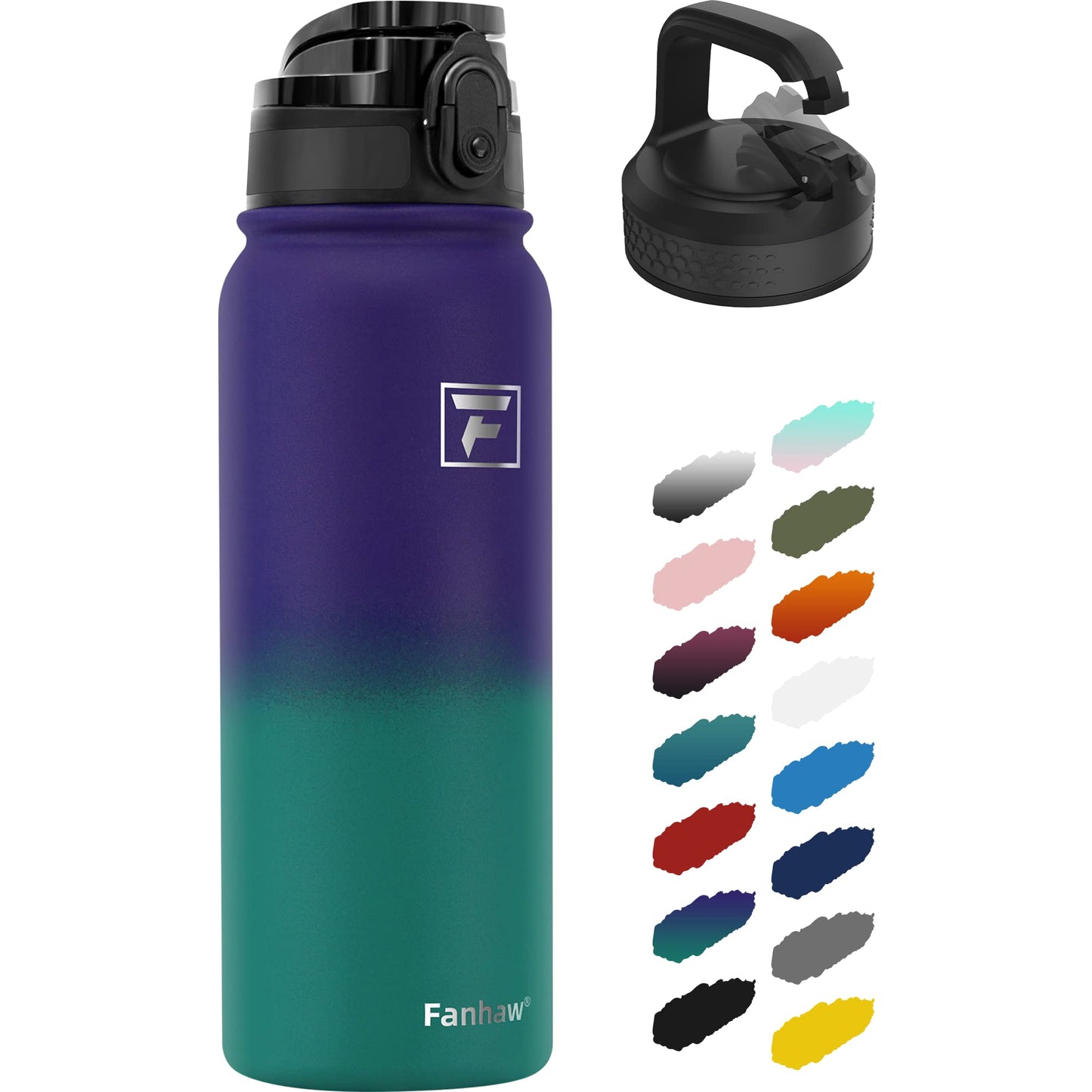 Fanhaw 20oz Insulated Water Bottle