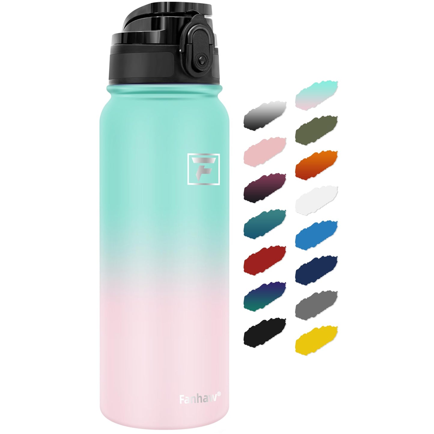 Fanhaw 20oz Insulated Water Bottle