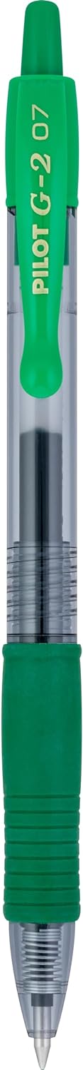 Pilot G2 Gel Pens 0.7mm – Black, 12 Pack