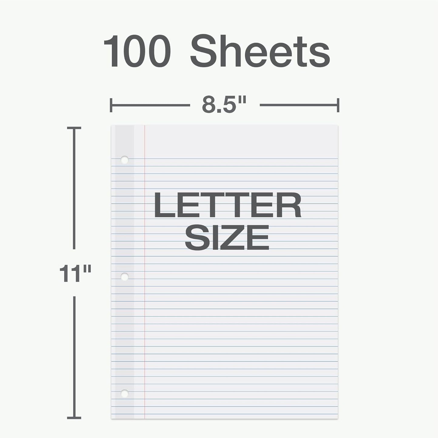 Oxford Loose Leaf 100 Sheets