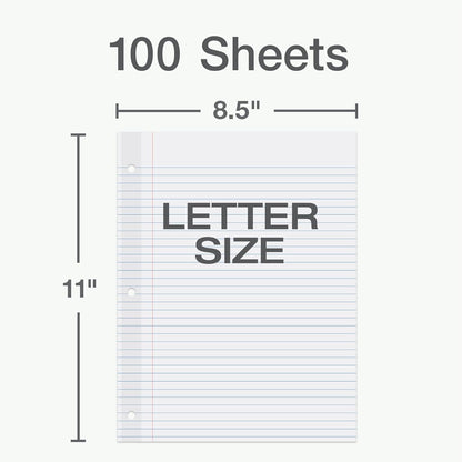 Oxford Loose Leaf 100 Sheets