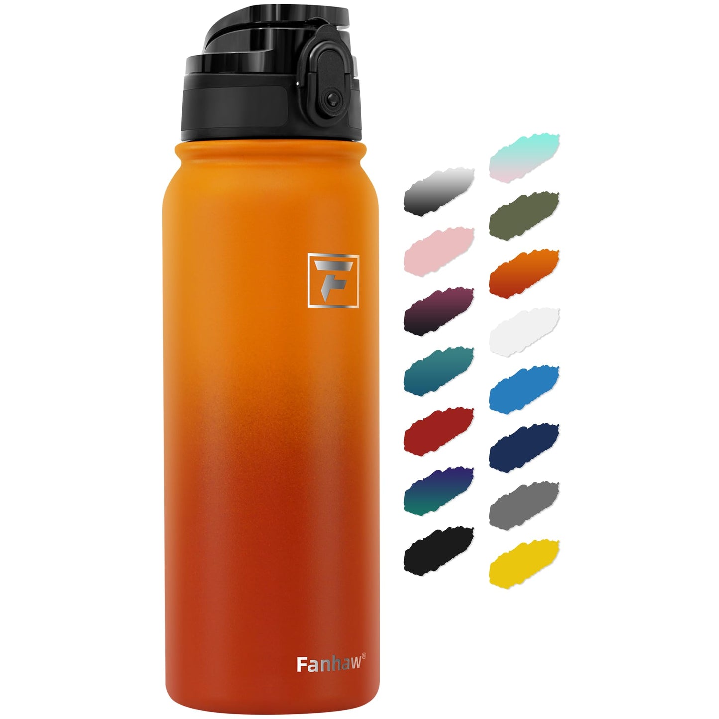 Fanhaw 20oz Insulated Water Bottle