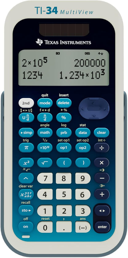 TI-34 MultiView Scientific Calculator