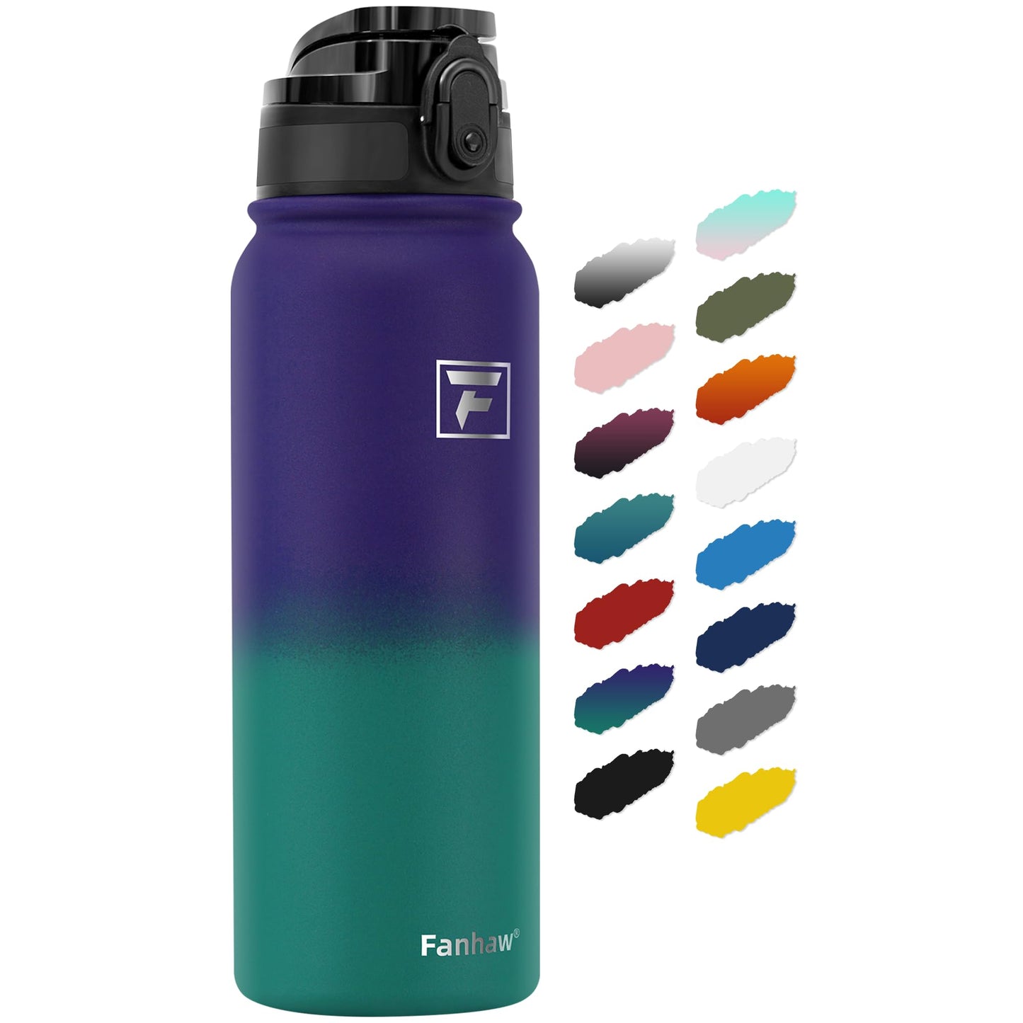 Fanhaw 20oz Insulated Water Bottle