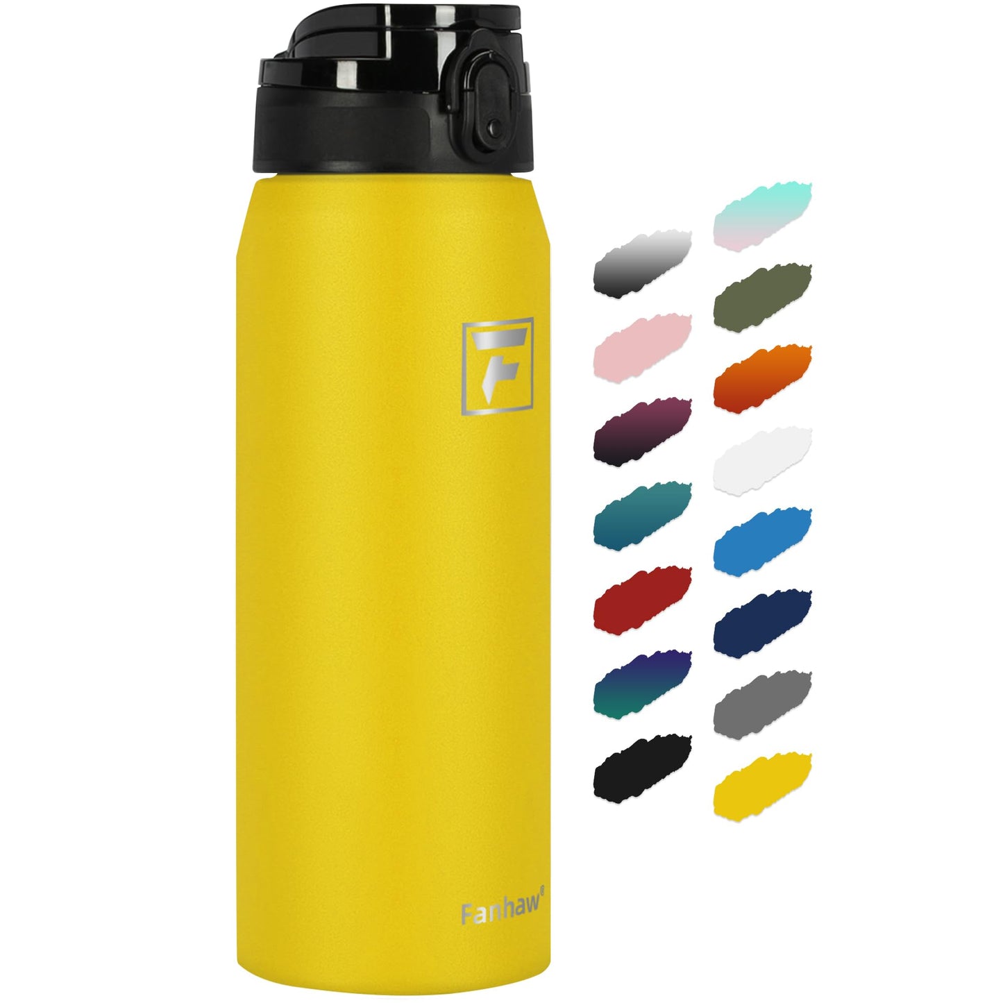 Fanhaw 20oz Insulated Water Bottle