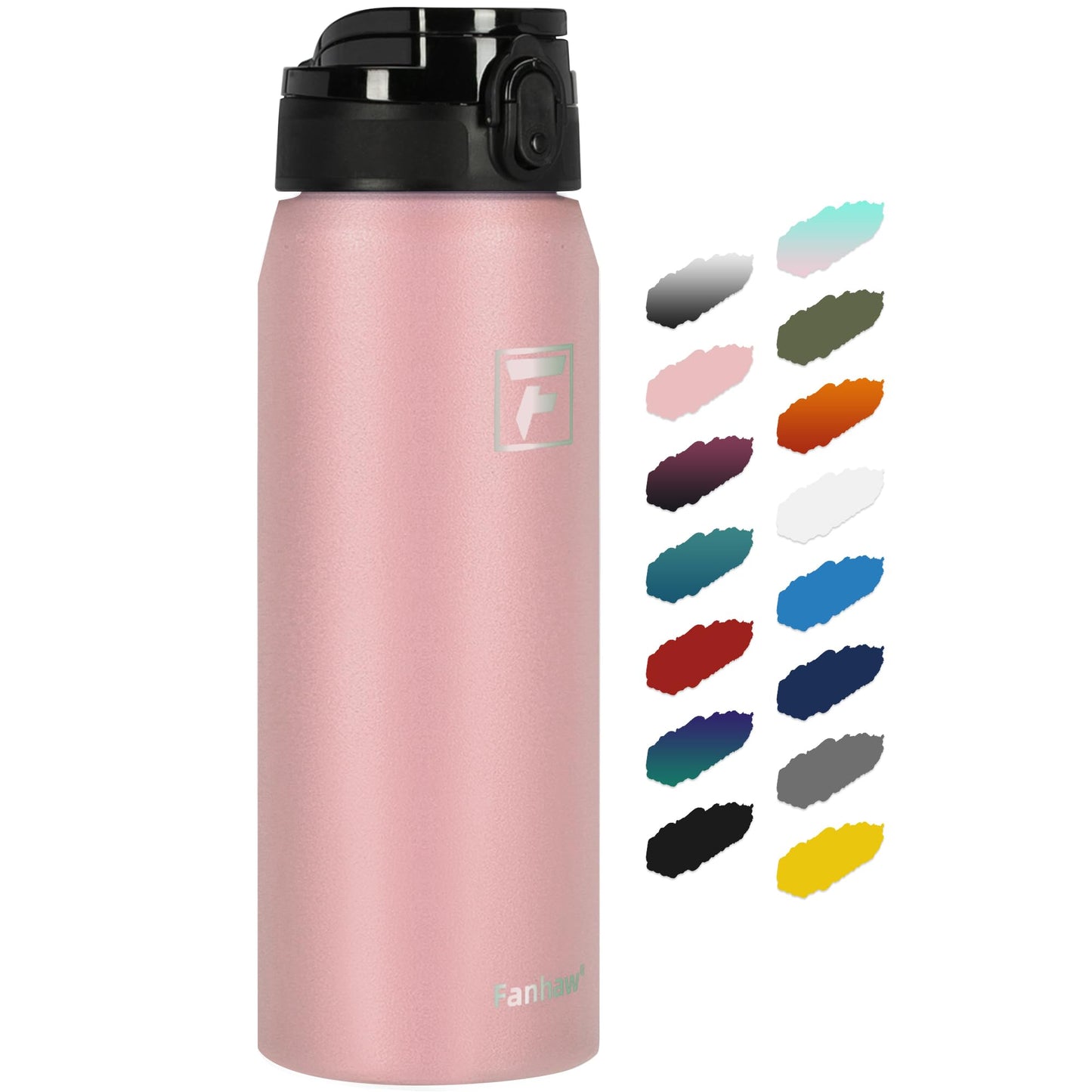 Fanhaw 20oz Insulated Water Bottle