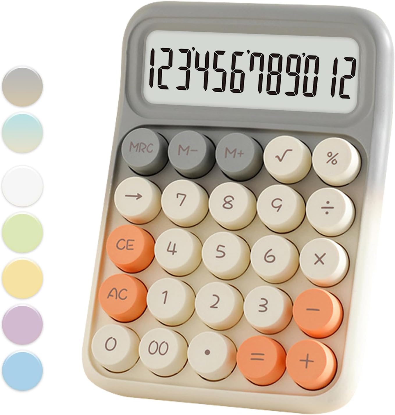 UPIHO Black 12-Digit Calculator