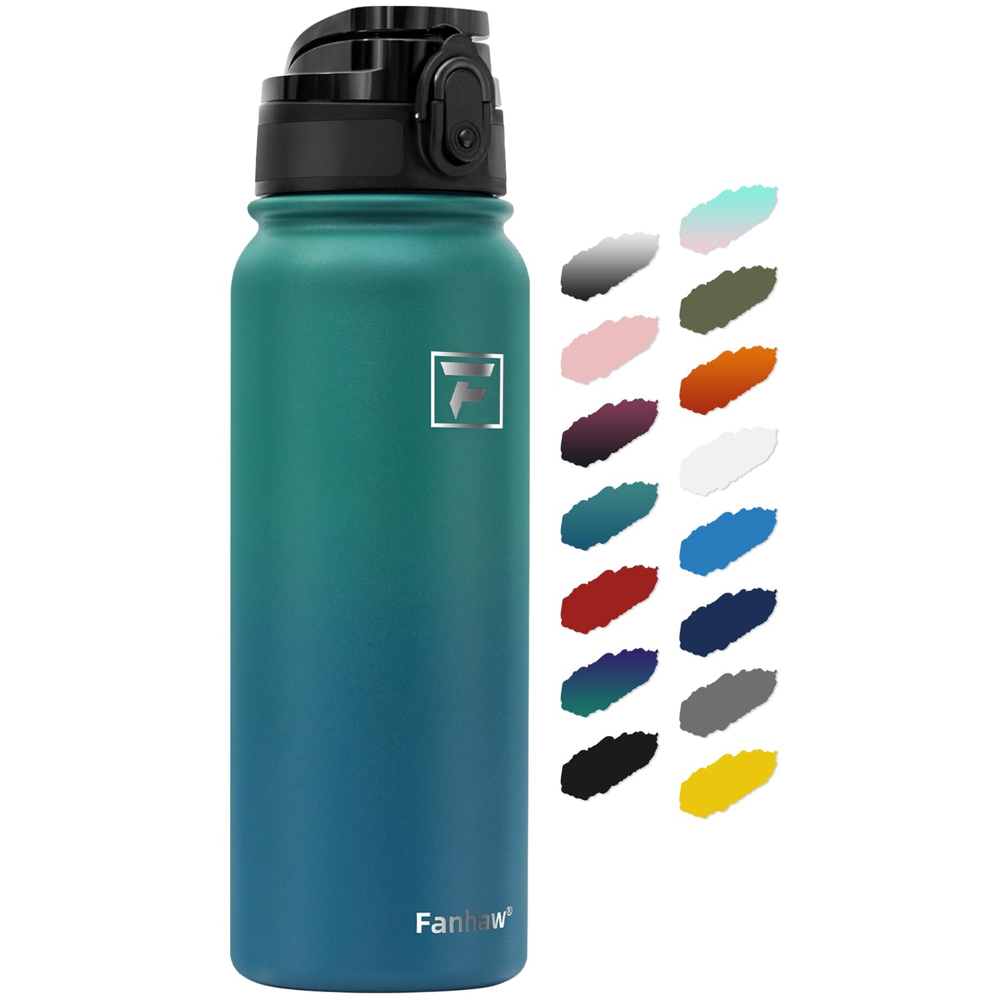 Fanhaw 20oz Insulated Water Bottle