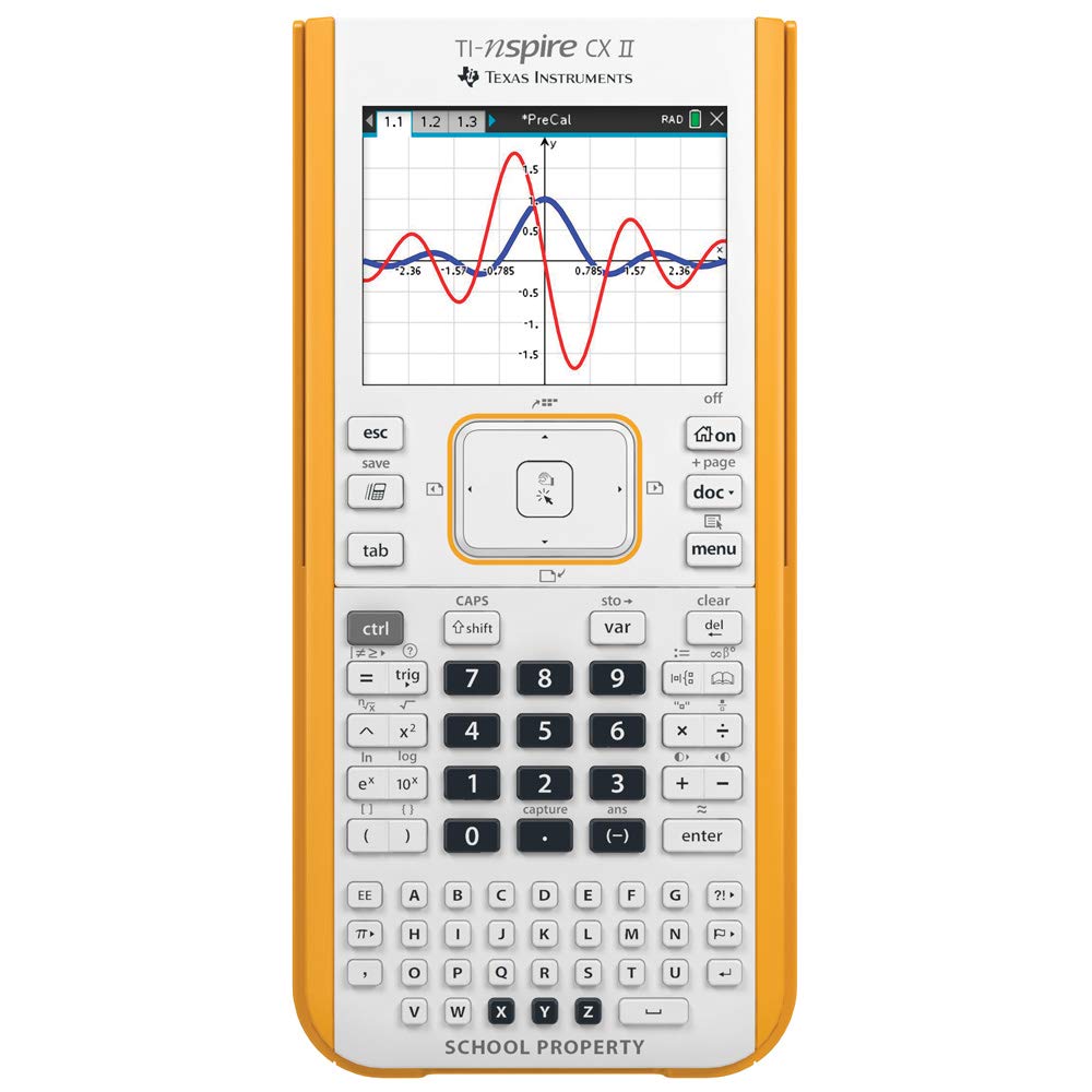 TI-Nspire CX II Graphing Calculator