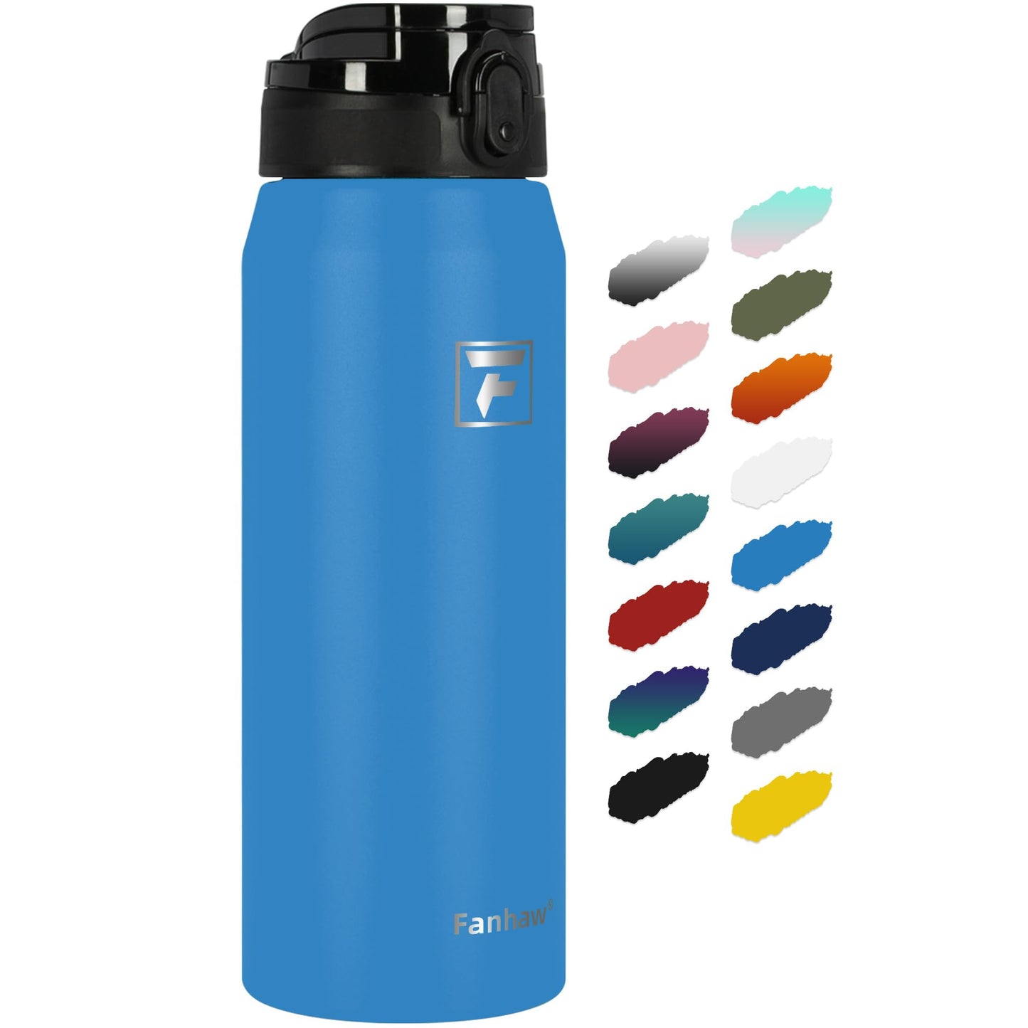 Fanhaw 20oz Insulated Water Bottle