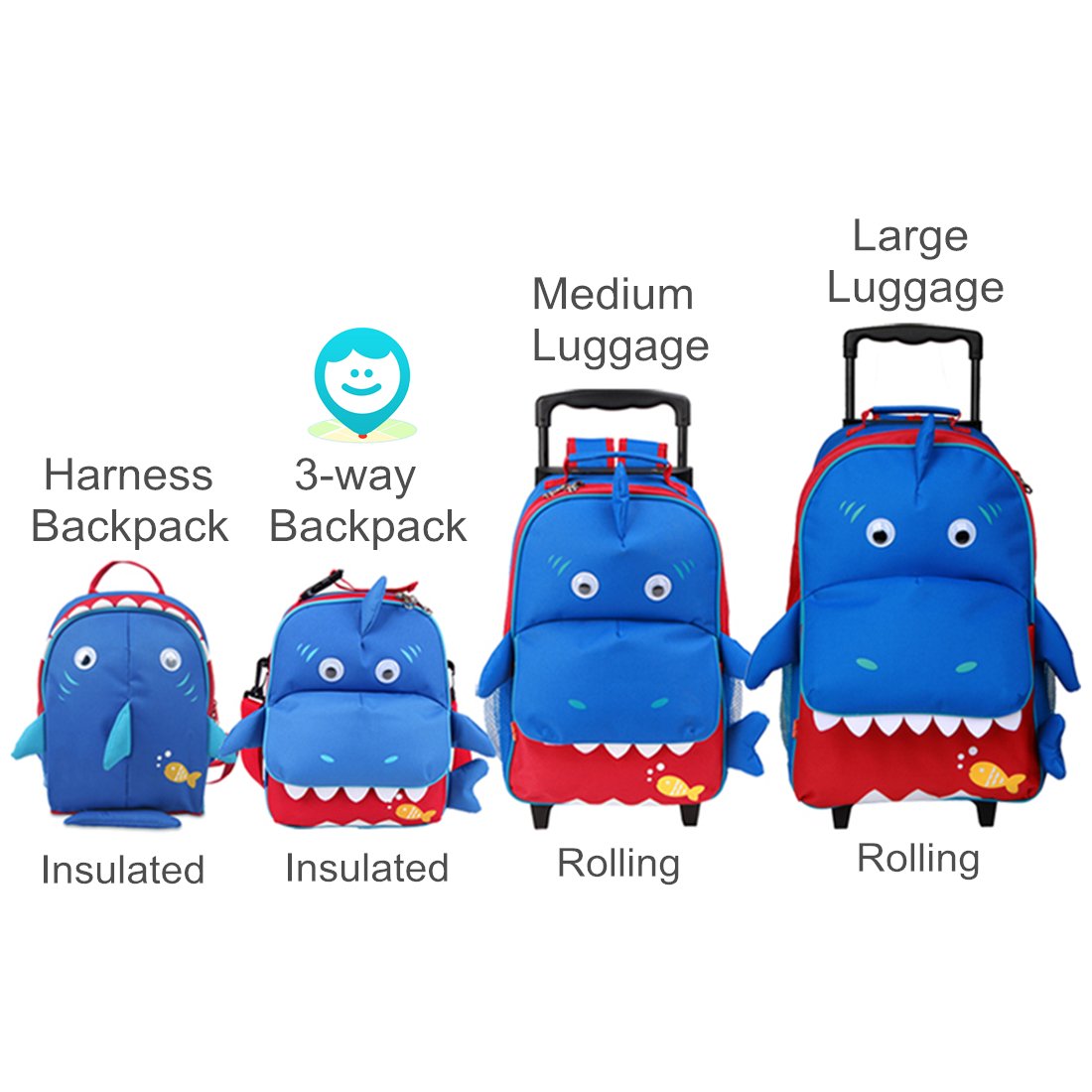 Yodo Dino Kids Lunch Bag