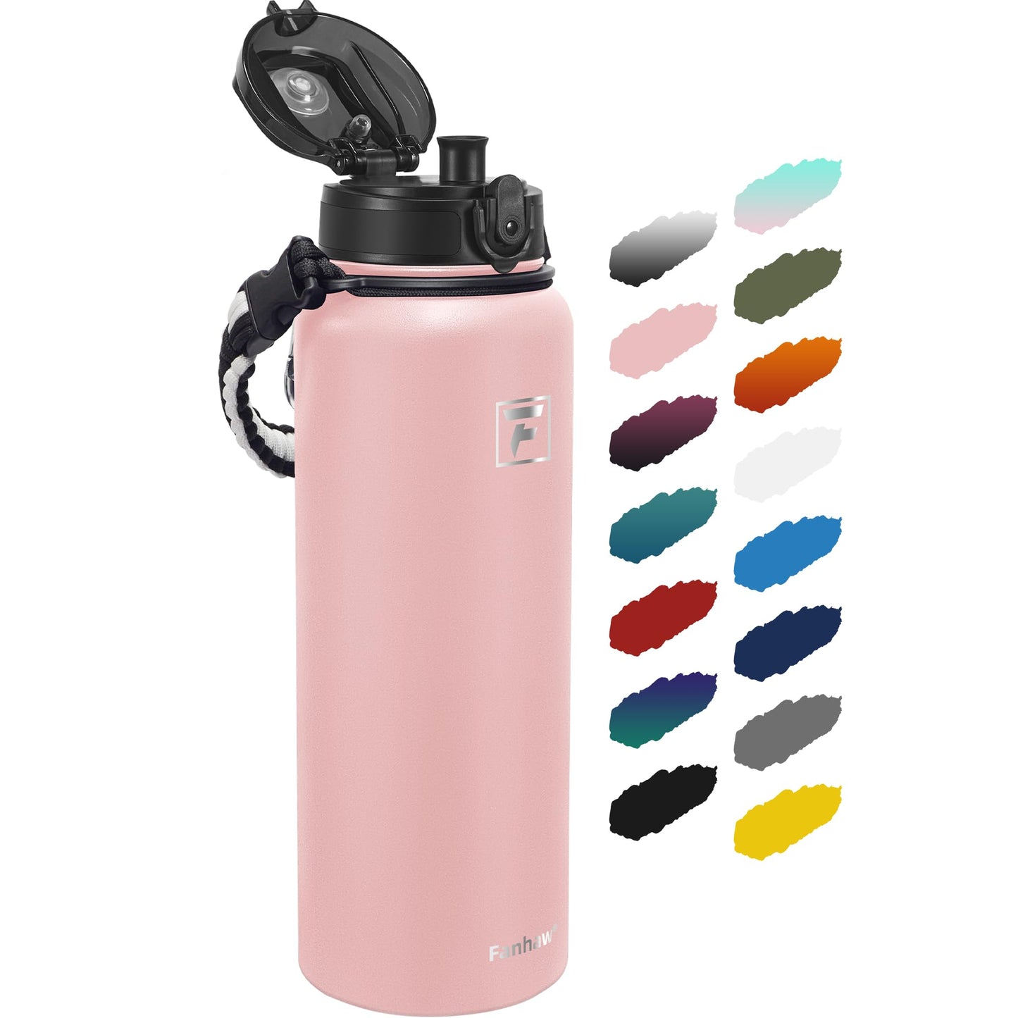 Fanhaw 20oz Insulated Water Bottle