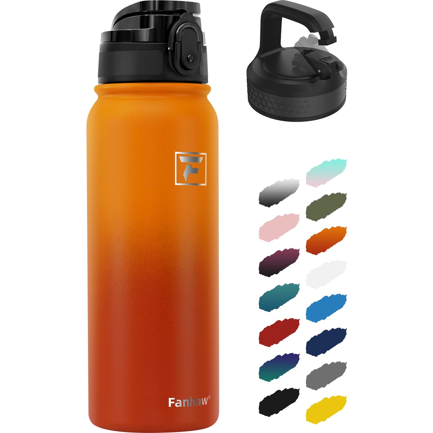 Fanhaw 20oz Insulated Water Bottle