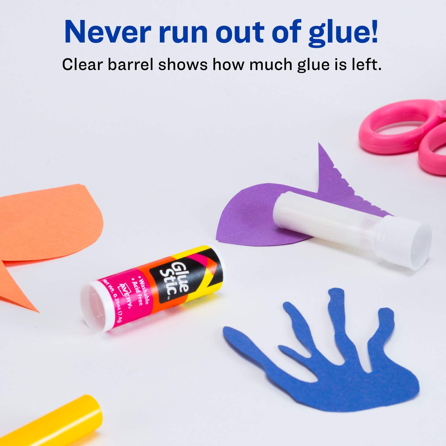 Avery White Glue Stick 3-Pack
