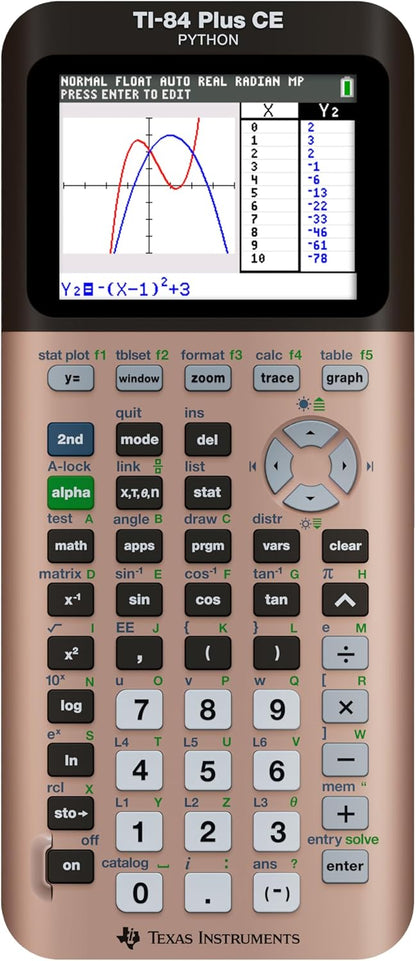 TI-84 Plus CE – Rose Gold