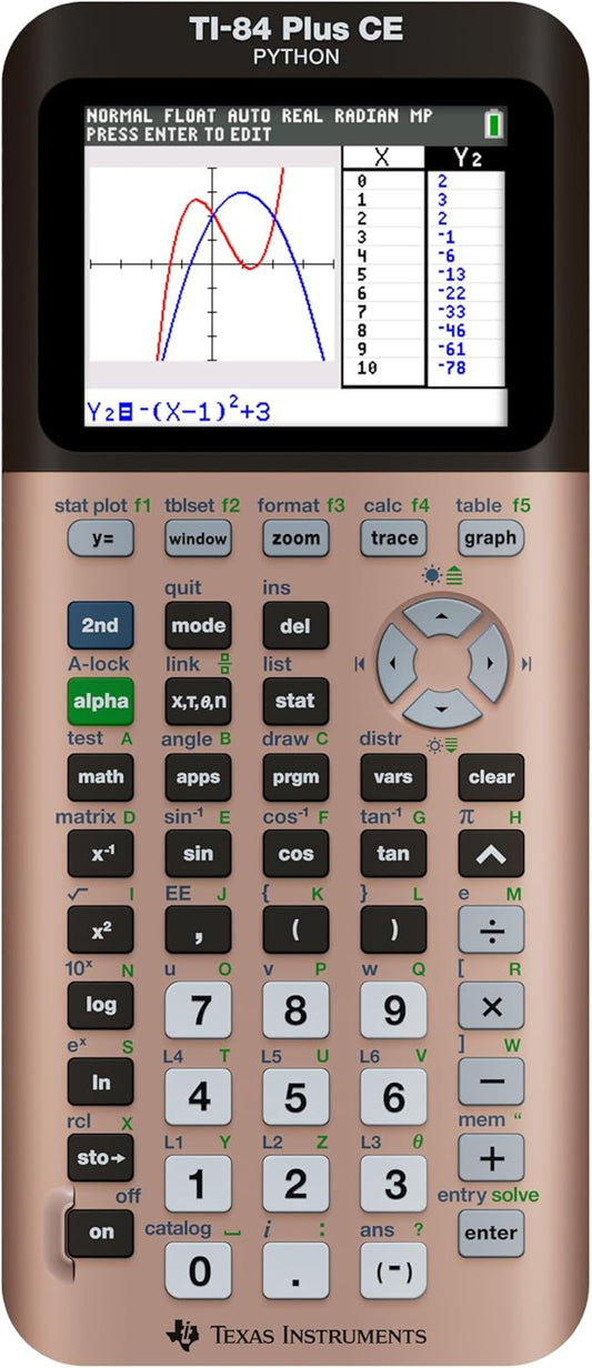 TI-84 Plus CE – Rose Gold