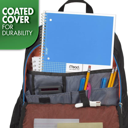 Mead 1-Subject Graph Notebook – Green