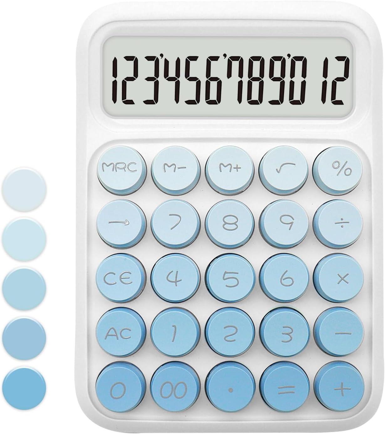 UPIHO Black 12-Digit Calculator