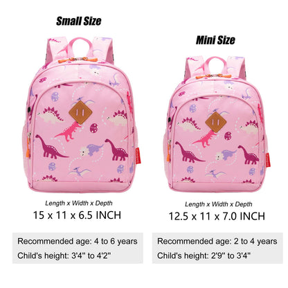Toddler Dinosaur Backpack 15" Boys