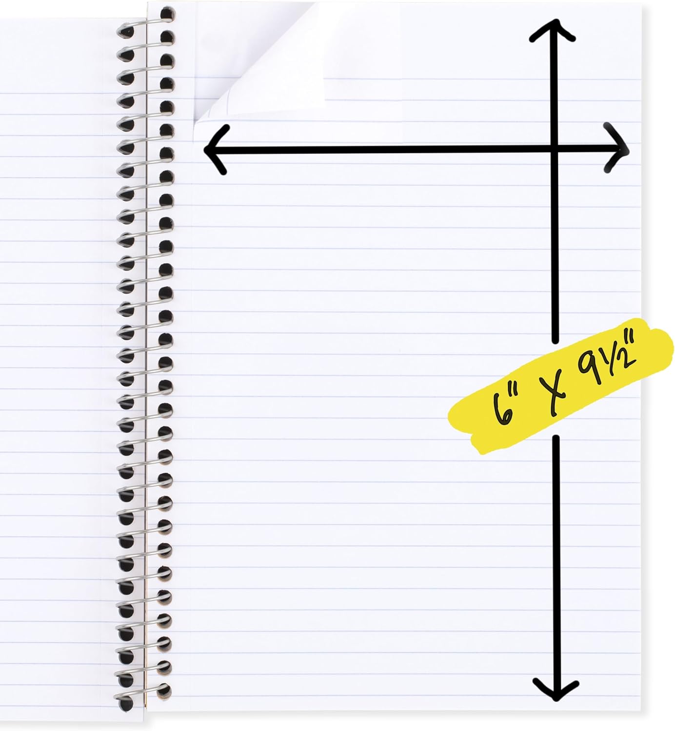 Five Star 2-Subject Notebook – Tidewater Blue