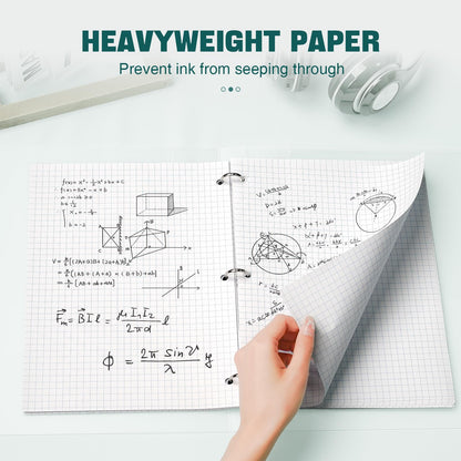 Graph Paper 8×10.5 – 120 Sheets