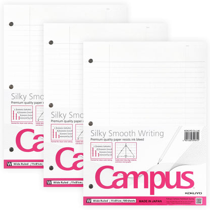 Kokuyo Loose Leaf Paper 100ct
