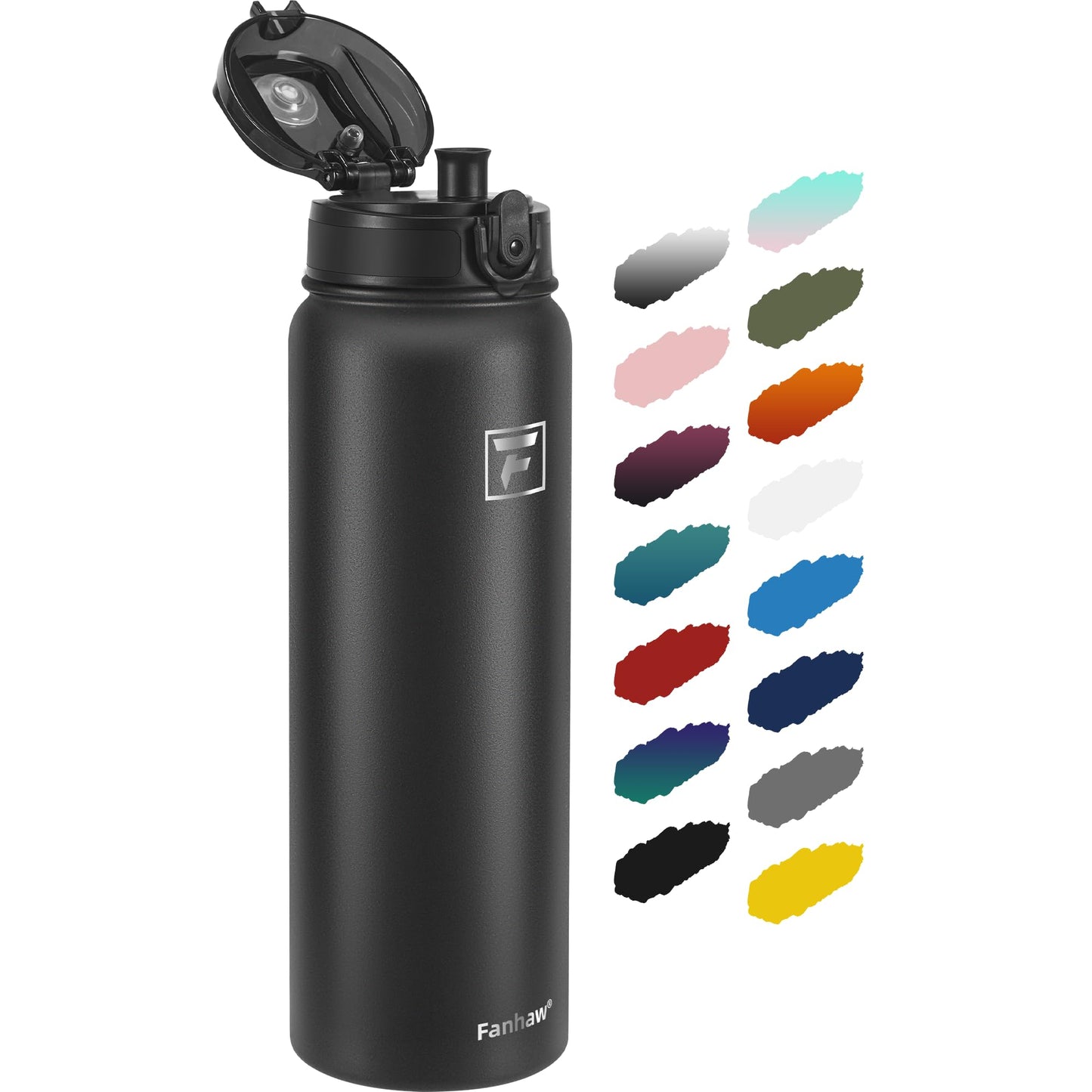 Fanhaw 20oz Insulated Water Bottle