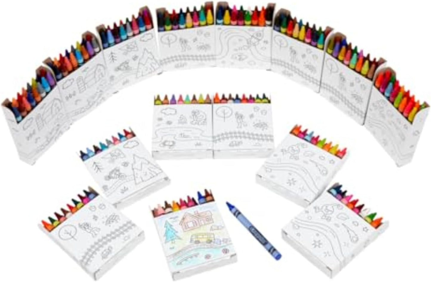 Crayola 240ct Crayon Tub – Bulk Set