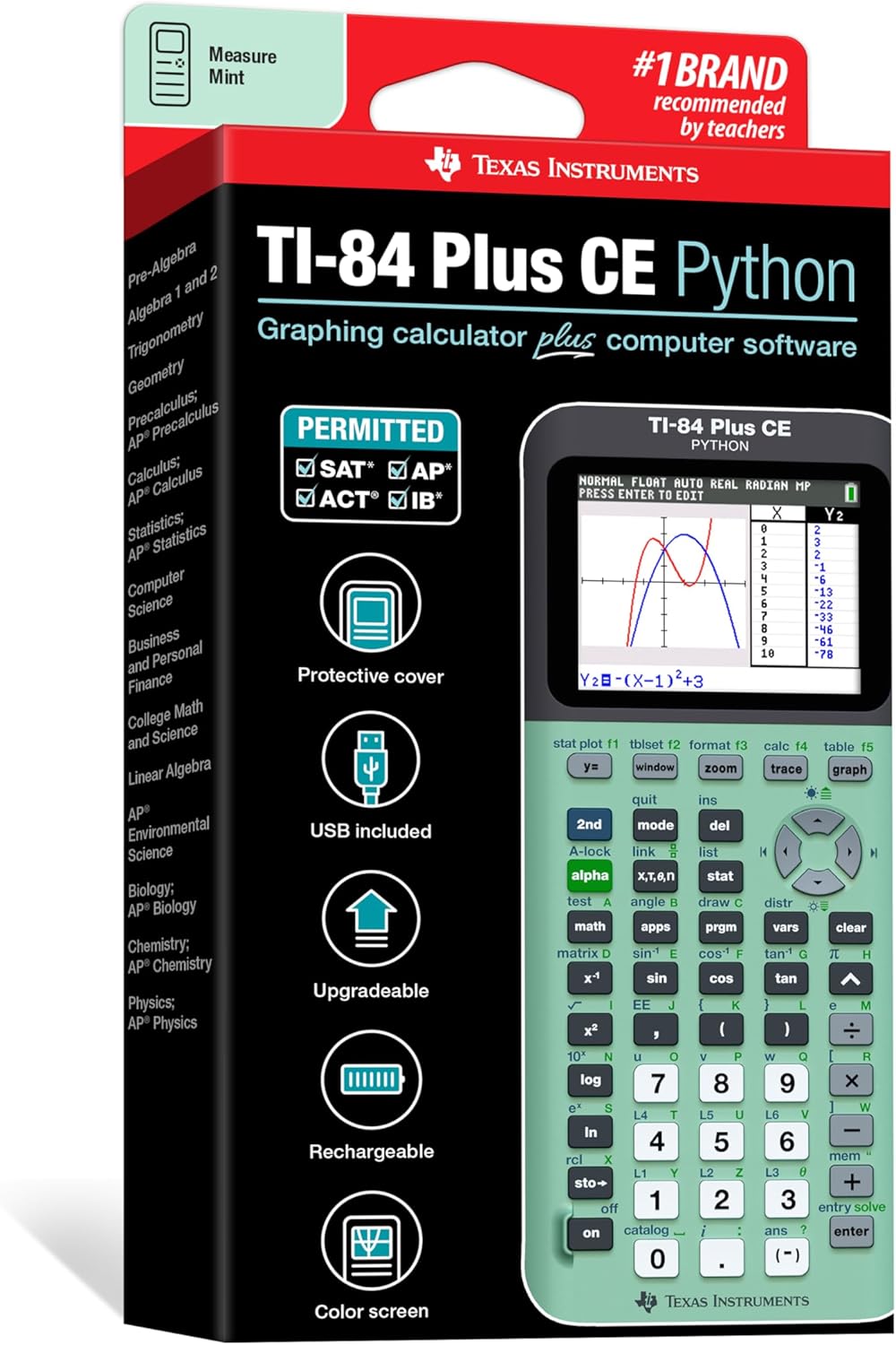 TI-84 Plus CE Graphing Calculator