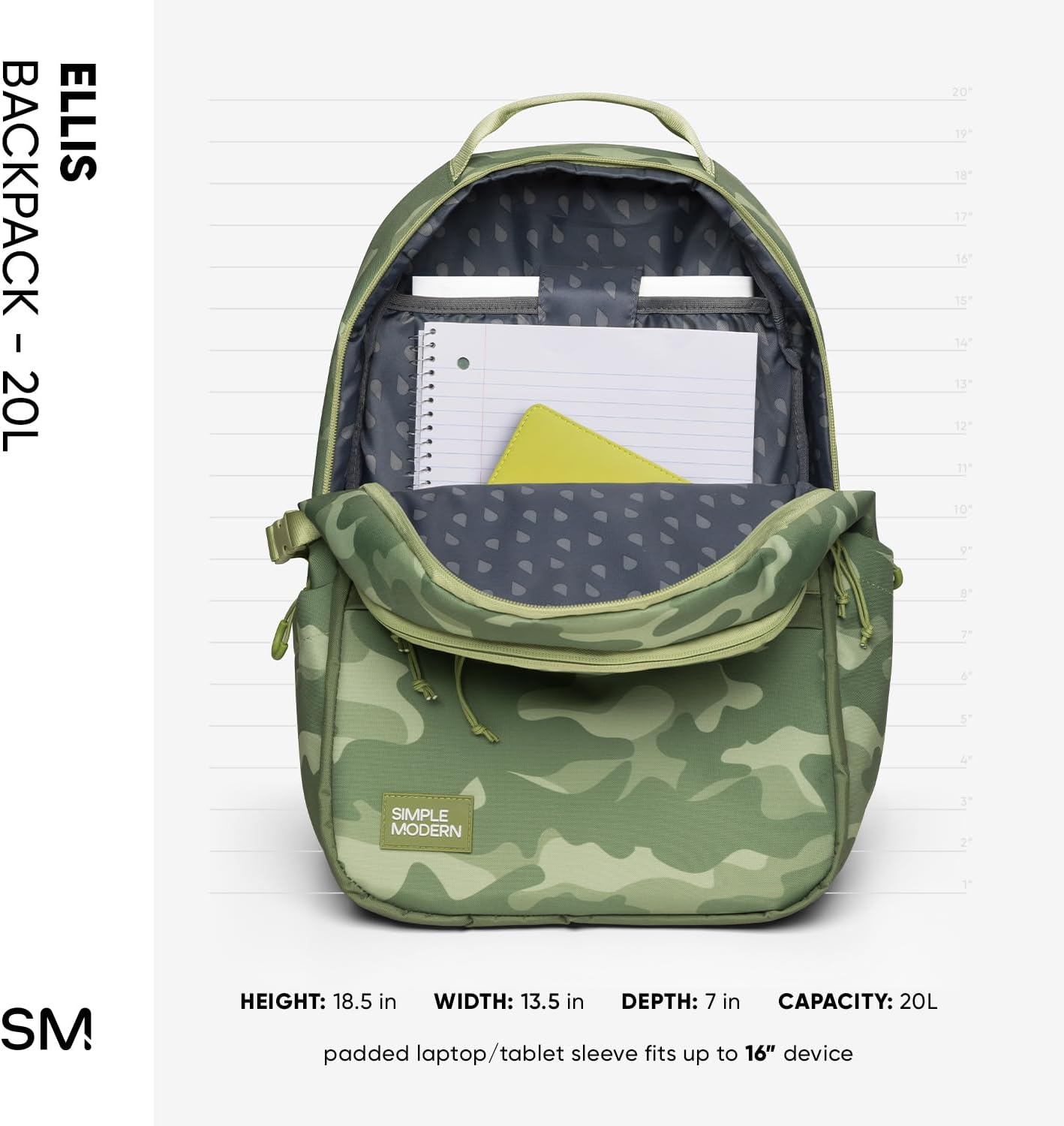Ellis School Backpack – Sunset Riptide