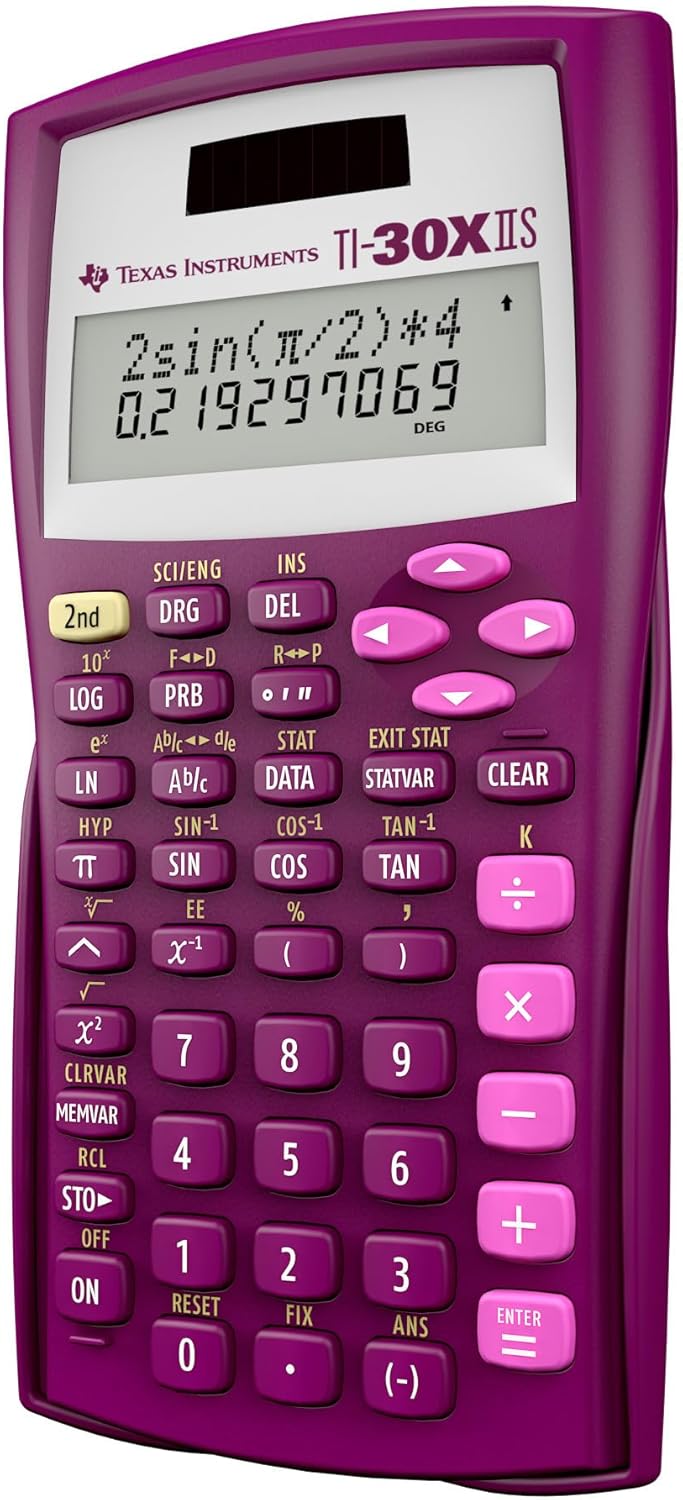 TI-30XIIS Calculator – Raspberry