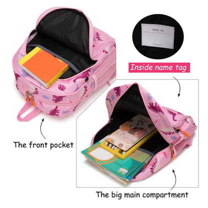 Toddler Dinosaur Backpack 15" Boys