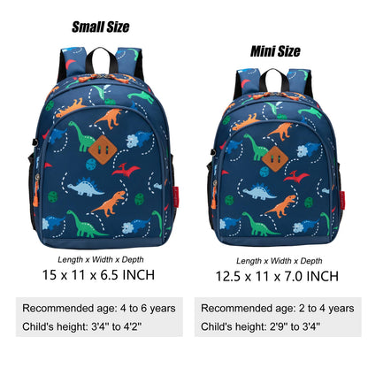 Toddler Dinosaur Backpack 15" Boys