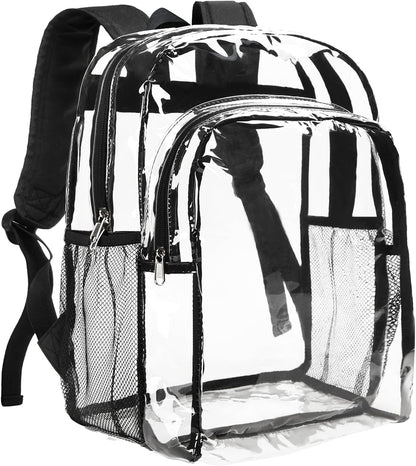 Vorspack Clear Backpack - Black