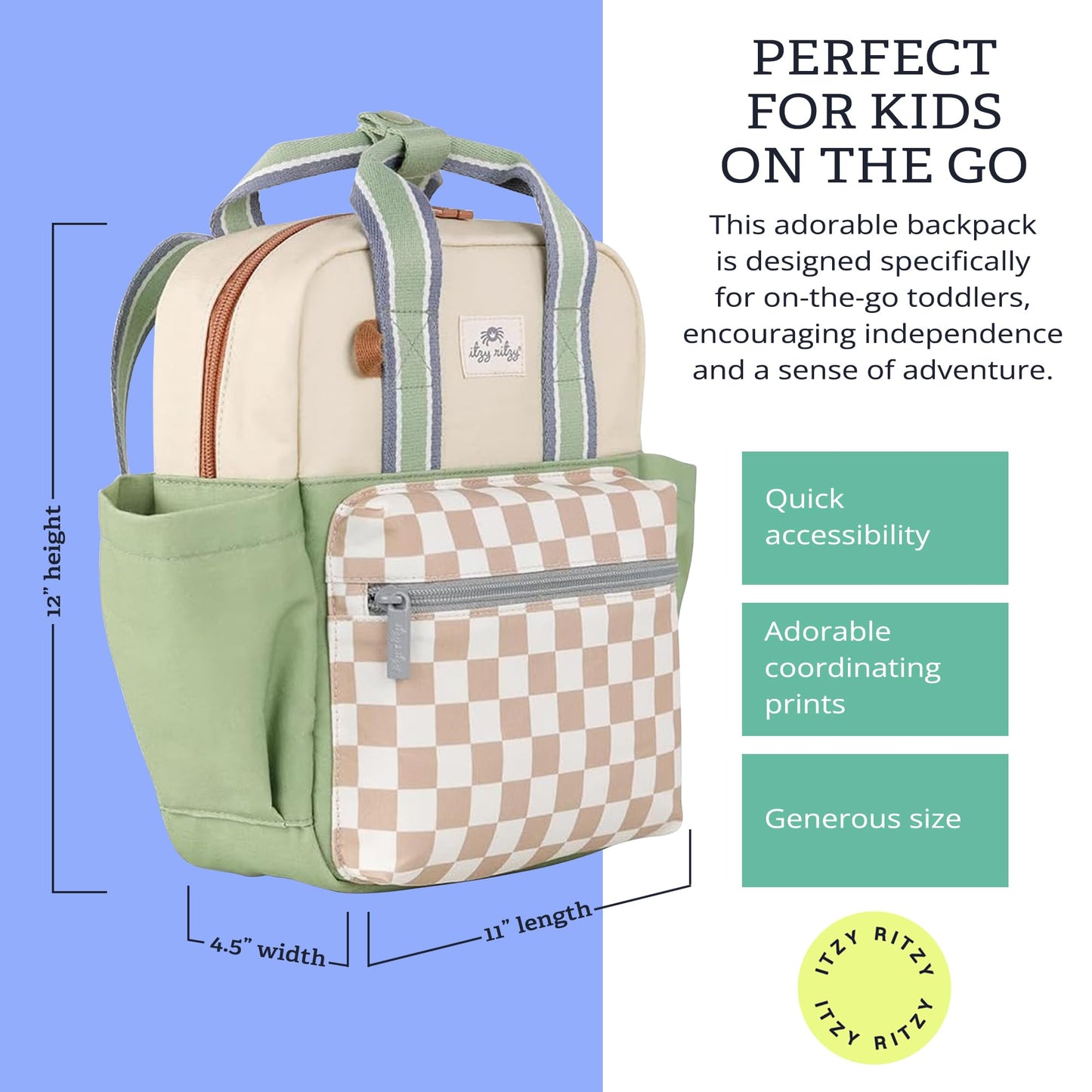 Itzy Ritzy Toddler Backpack