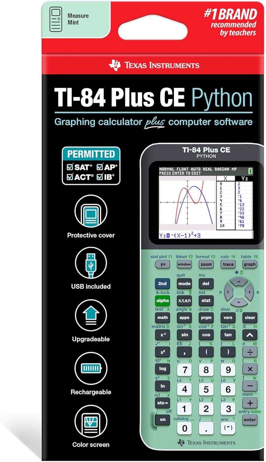 TI-84 Plus CE Graphing Calculator