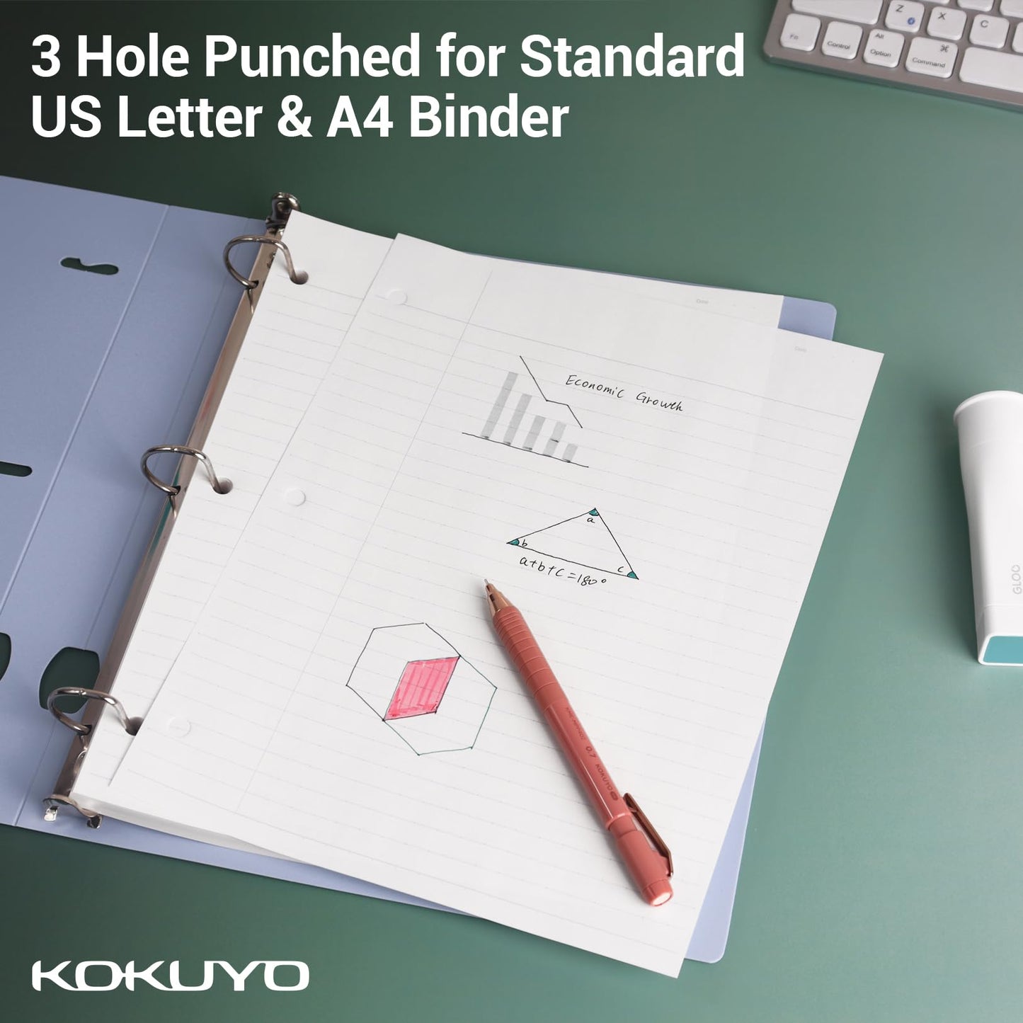 Kokuyo Loose Leaf Paper 100ct