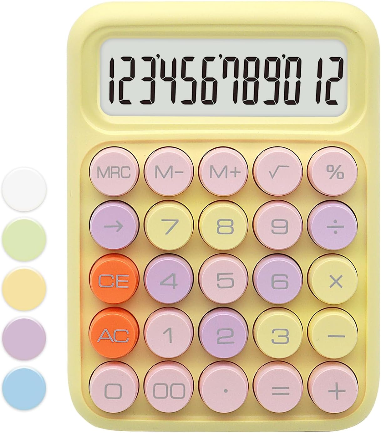 UPIHO Black 12-Digit Calculator
