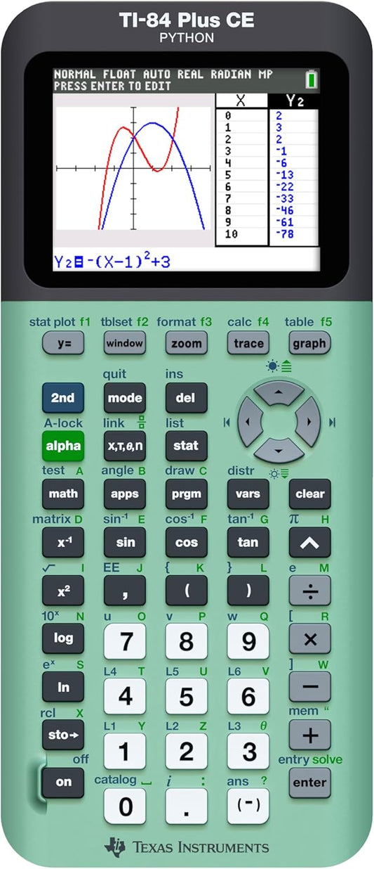 TI-84 Plus CE Graphing Calculator