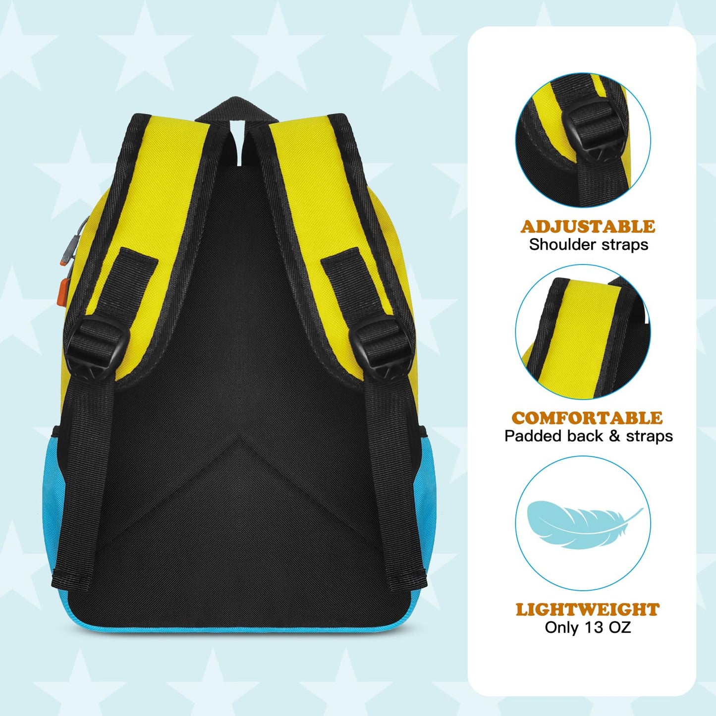 Toddler Kids Backpack – Blue Sky
