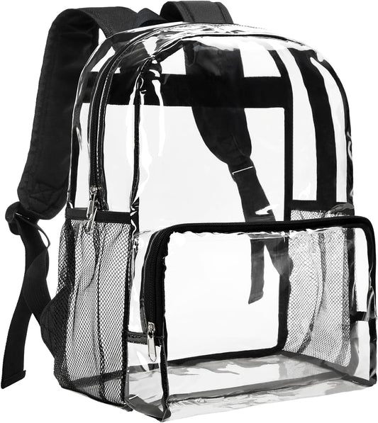 Vorspack Clear Backpack – Black