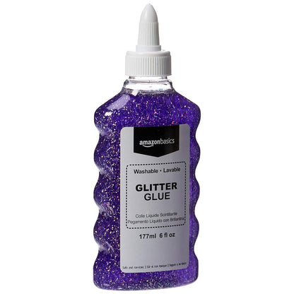 Amazon Basics Glitter Glue 4-Pack