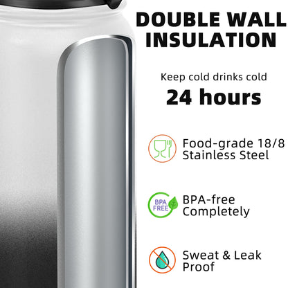 Fanhaw 20oz Insulated Water Bottle