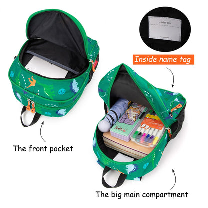 Toddler Dinosaur Backpack 15" Boys