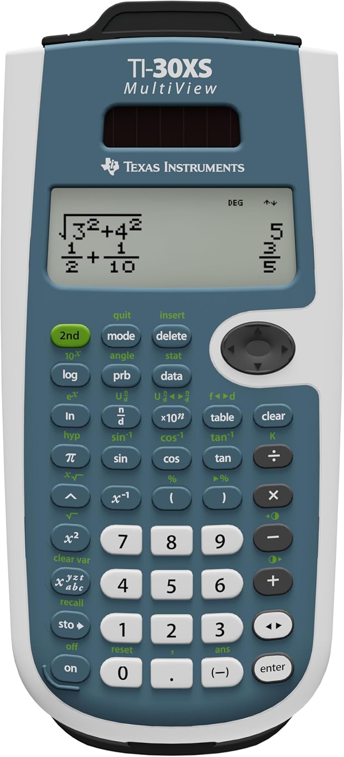 TI-30XS MultiView Scientific Calculator