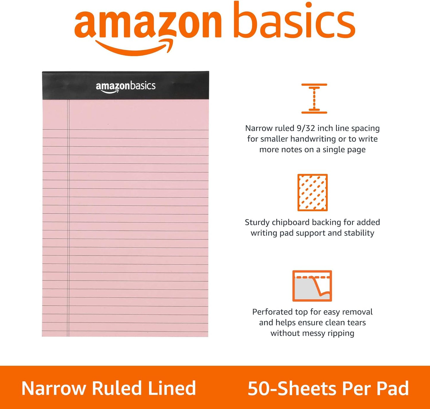 Amazon Basics Notepads 6-Pack