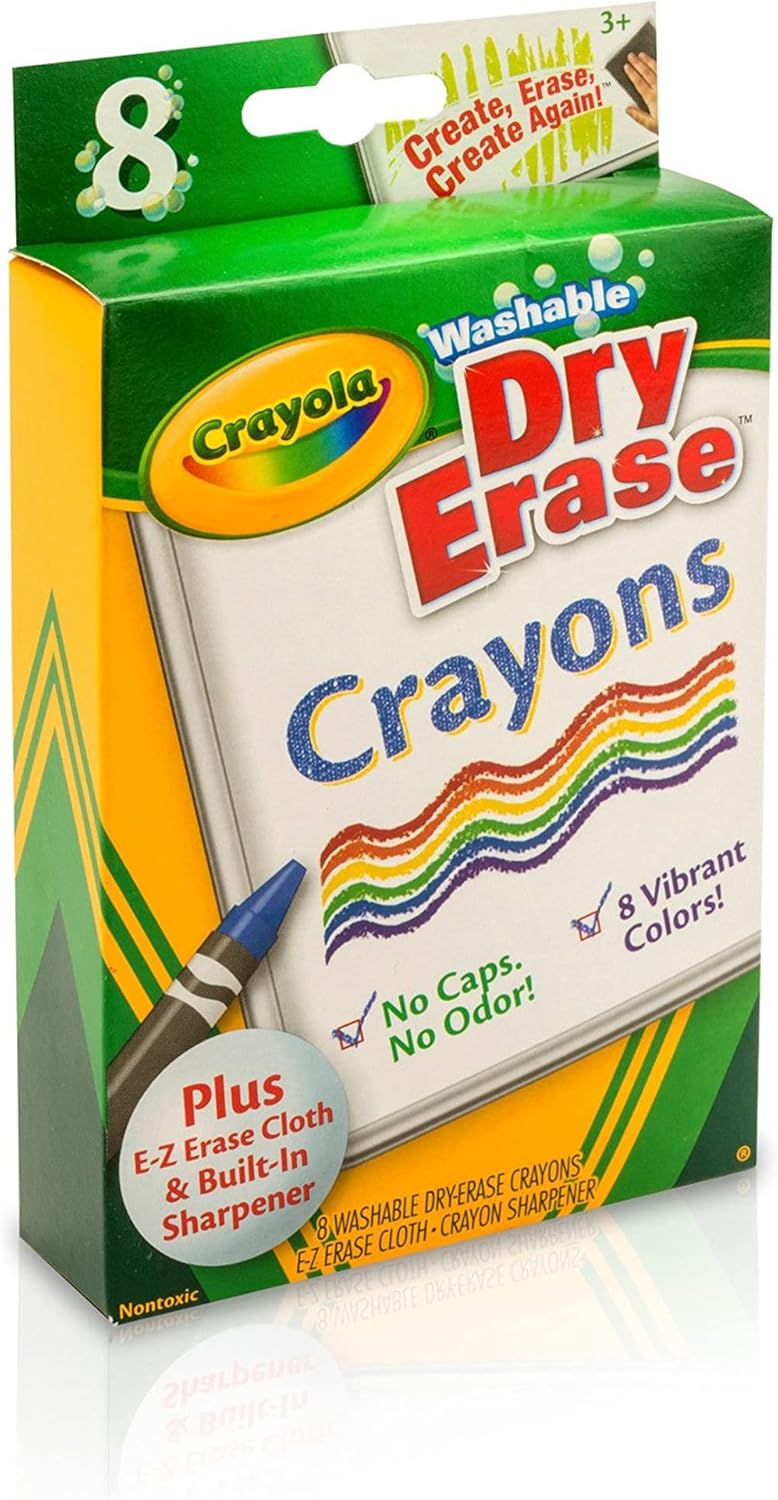 Crayola Dry Erase Crayons 8ct